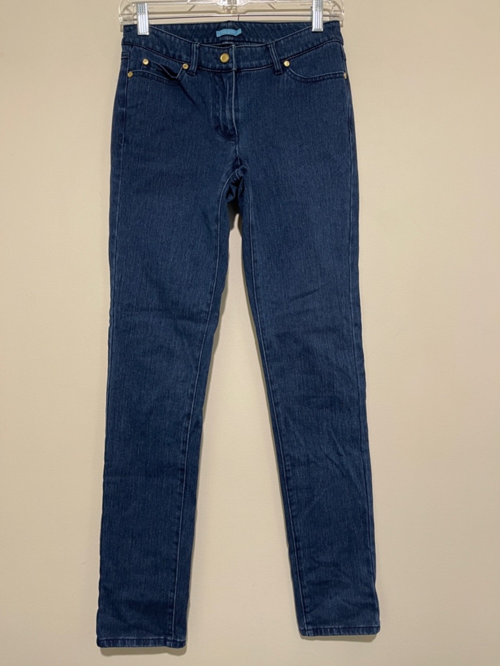 J. McLaughlin Dark Blue Skinny Jeans size 0